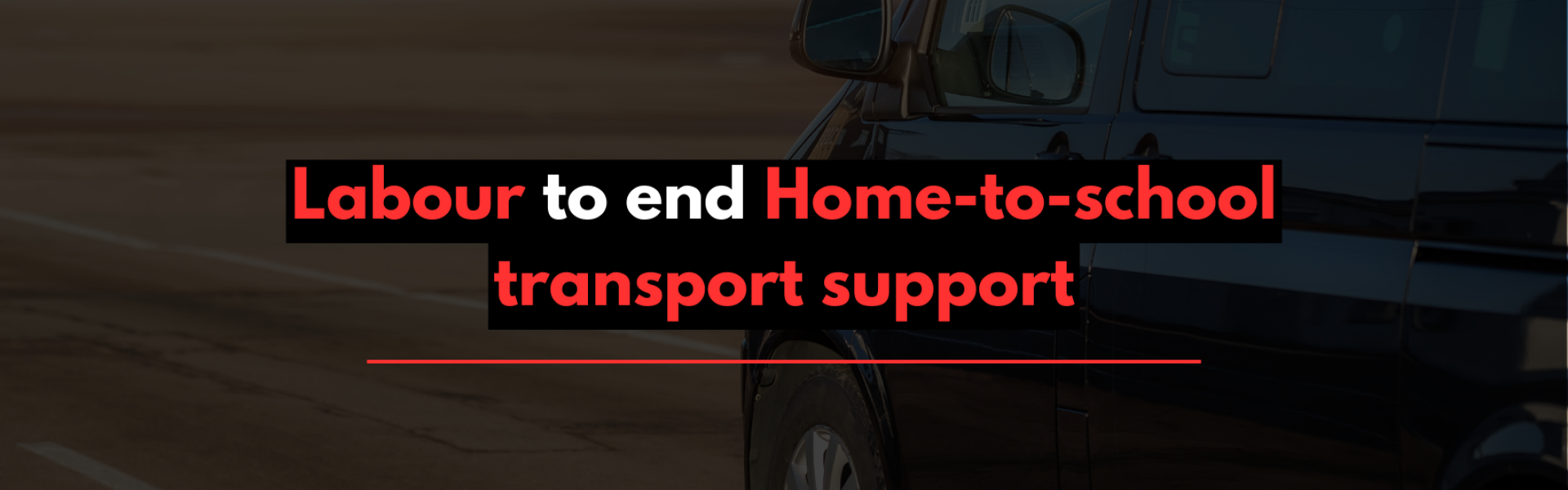 Labour to end home-to-school transport support