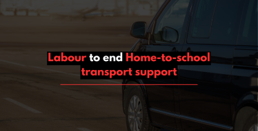 Labour to end home-to-school transport support